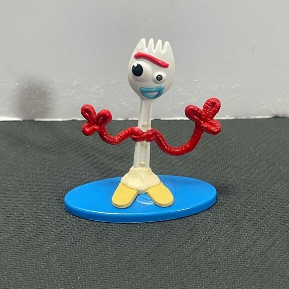 Disney Pixar Toy Story 4 FORKY Mini Figure Figurine Cake Toppers Toy 2"  4+ - Picture 1 of 3